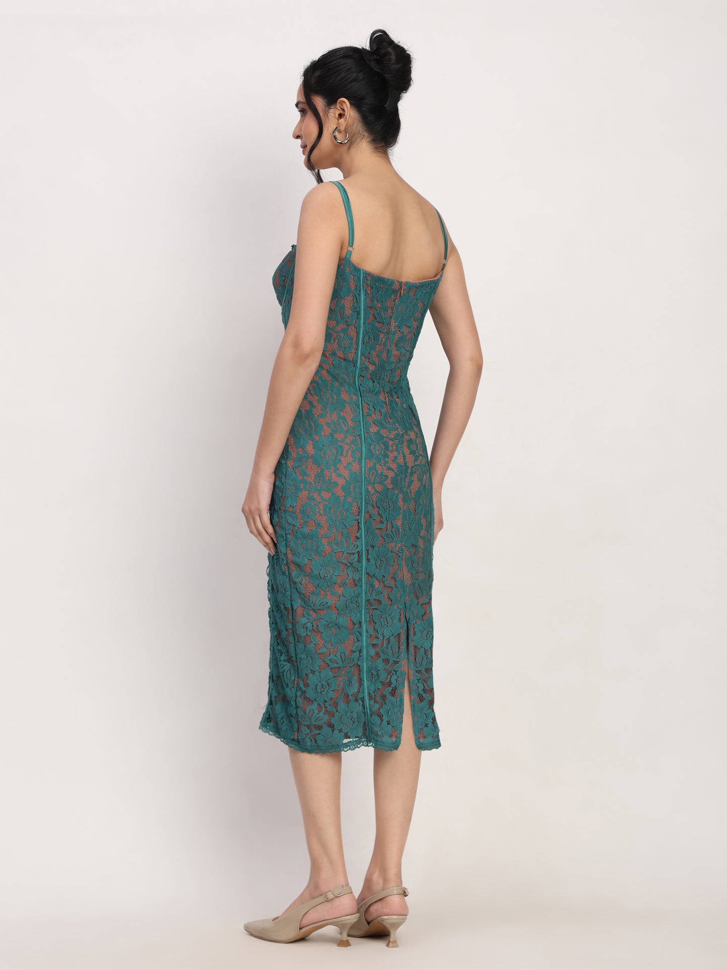 Glitzy Midi Dress