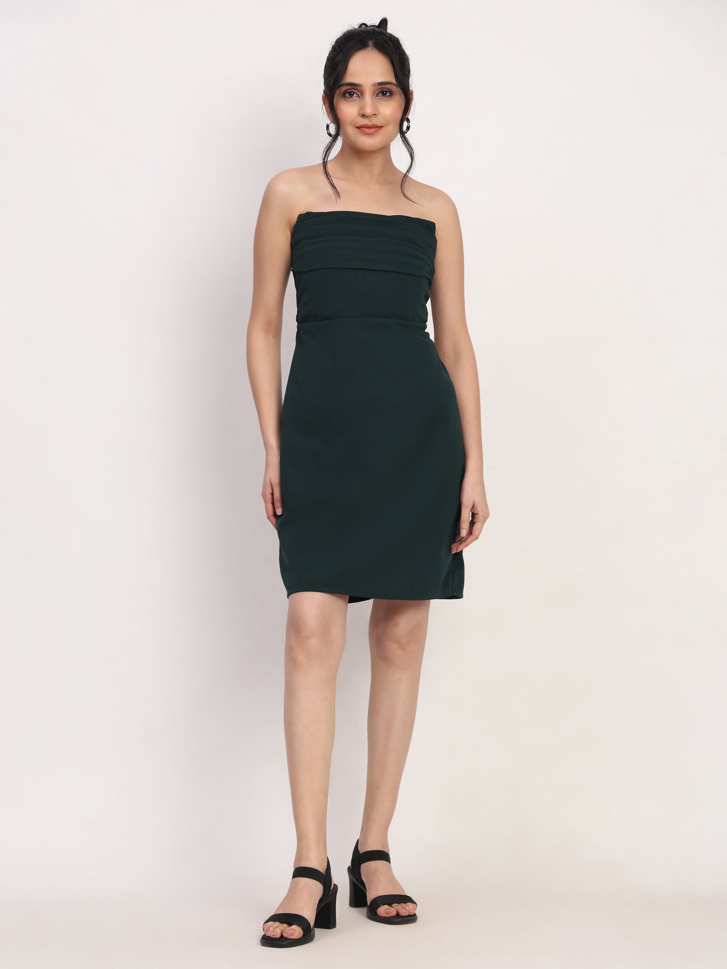Keki Plated Dress