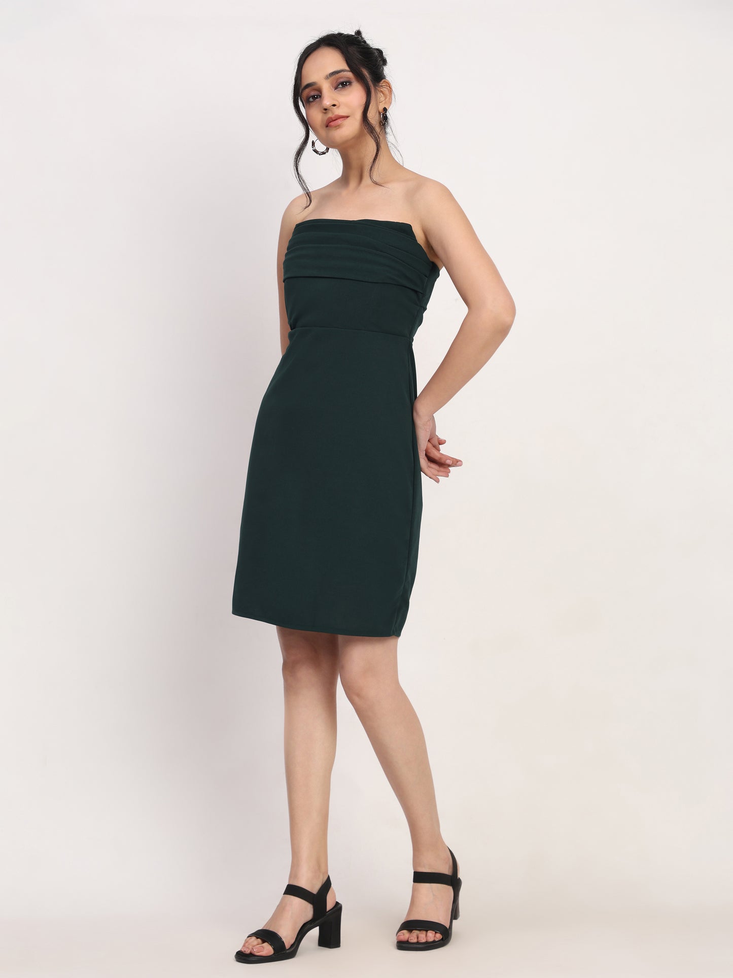 Keki Plated Dress