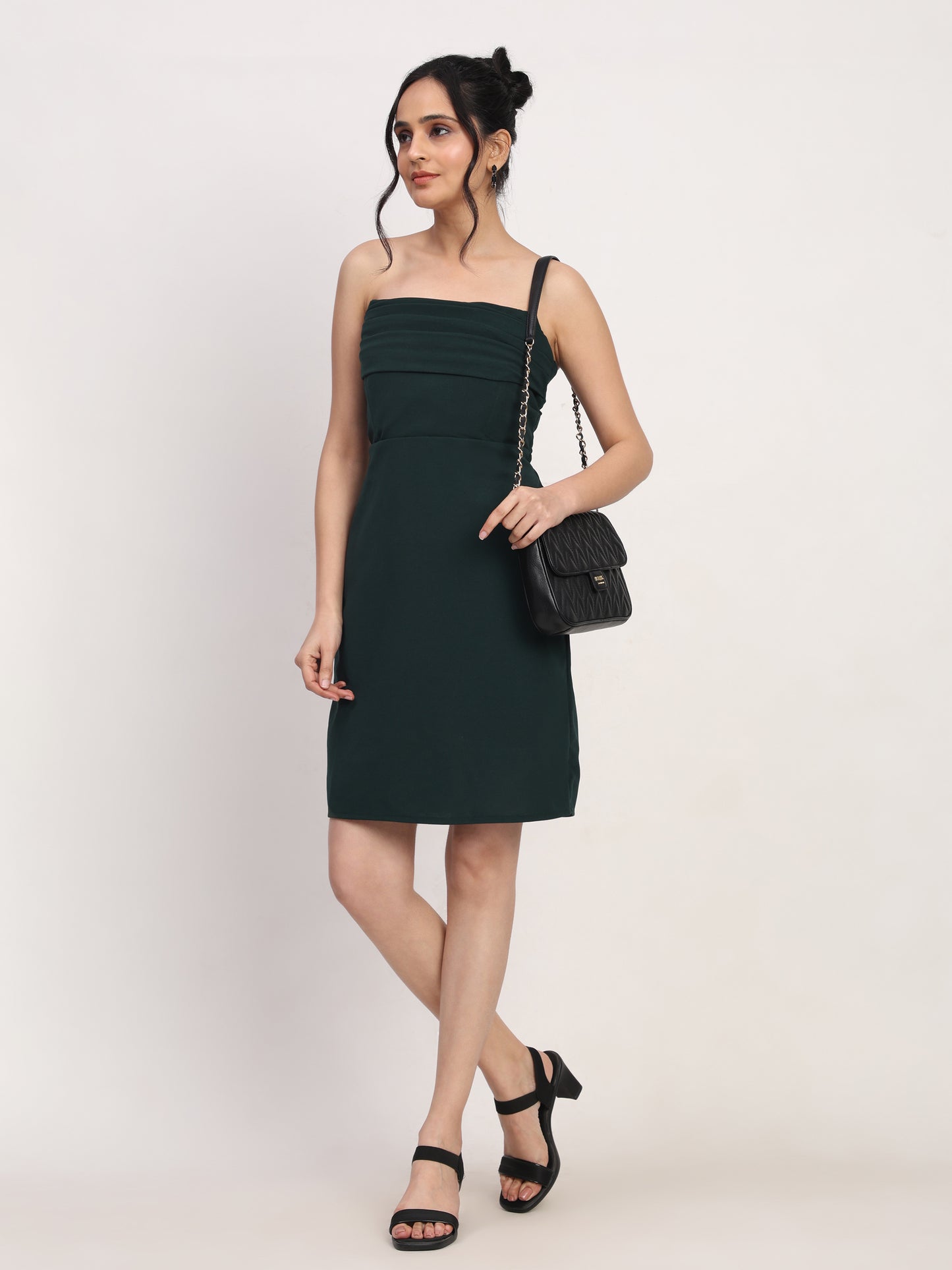 Keki Plated Dress