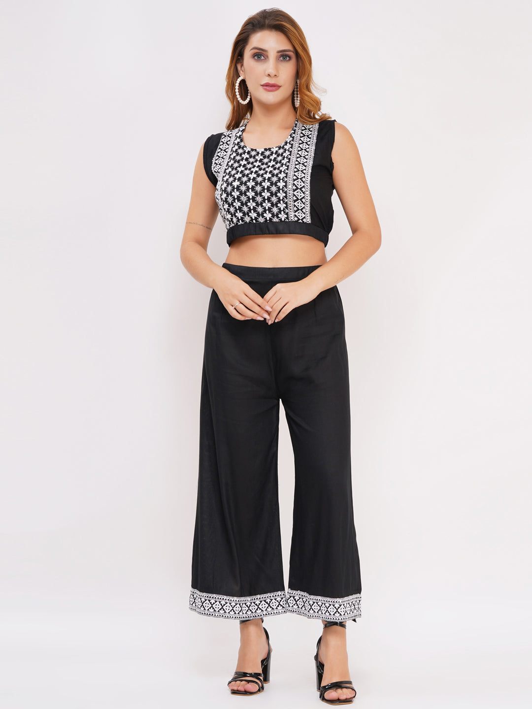 Women's 3-Piece Outfit Set Black