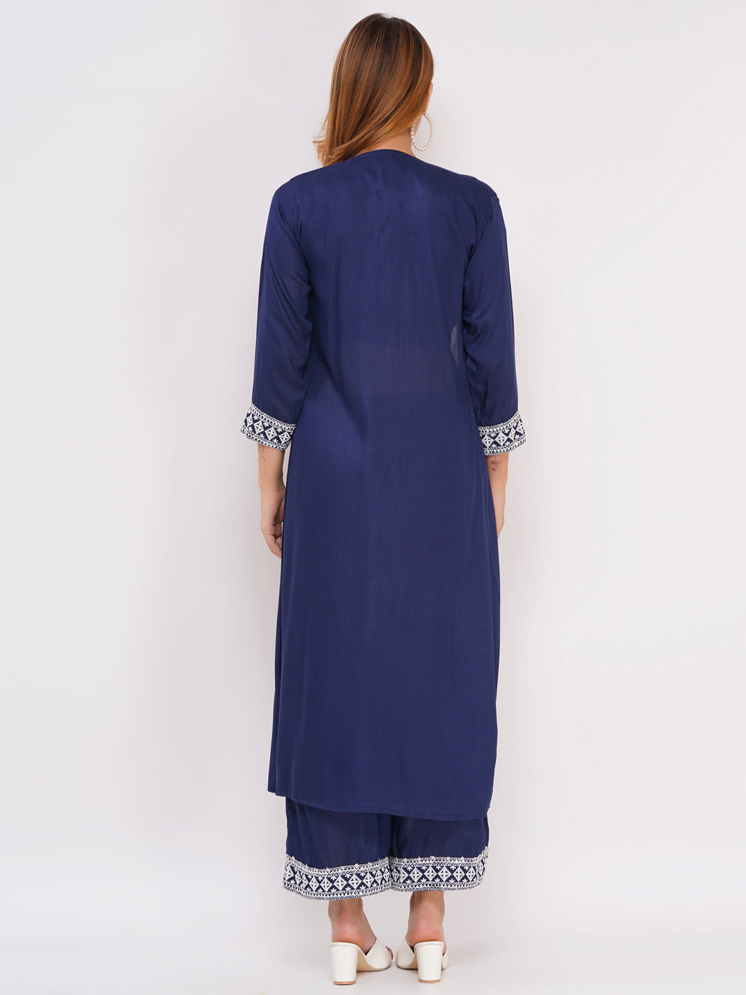 Women's 3-Piece Outfit Set Navy Blue