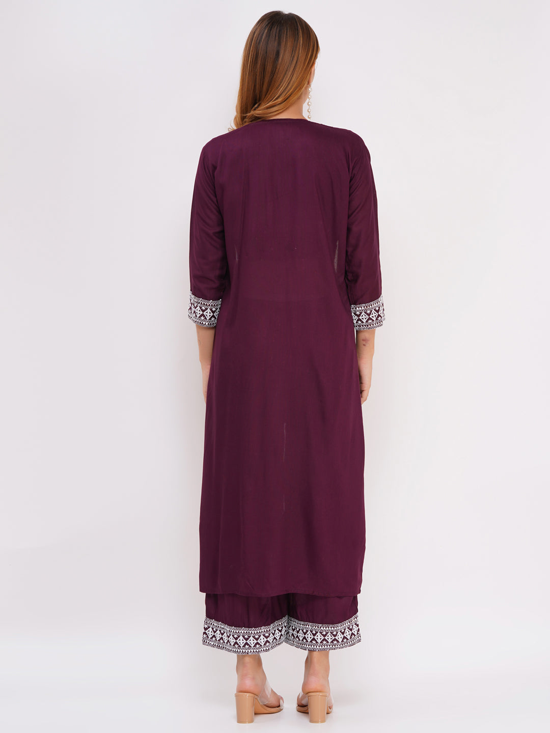 Women's 3-Piece Outfit Set Purple